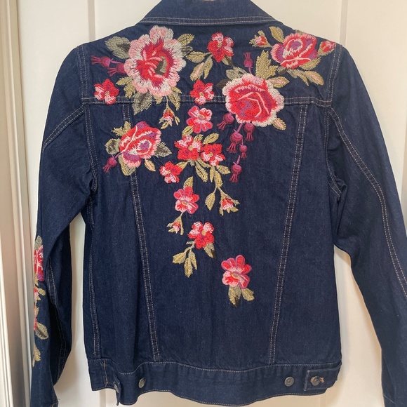 Johnny Was Jean Jacket Small - Picture 2 of 3